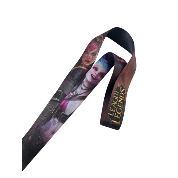 Arcane League of Legends Vi and Jinx Lanyard PAX East SDCC NYCC Fan Expo DS - Picture 4 of 6